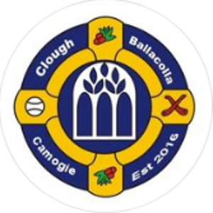 Clough/Ballacolla Camogie Club crest