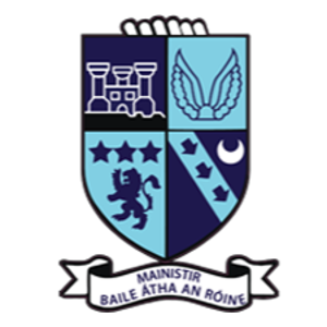 Ballyroan Abbey/Mainistir Béal Atha an Róine crest