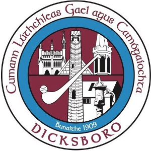 Dicksboro GAA and Camogie Club crest